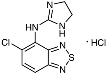 tizanidine hydrochloride structure